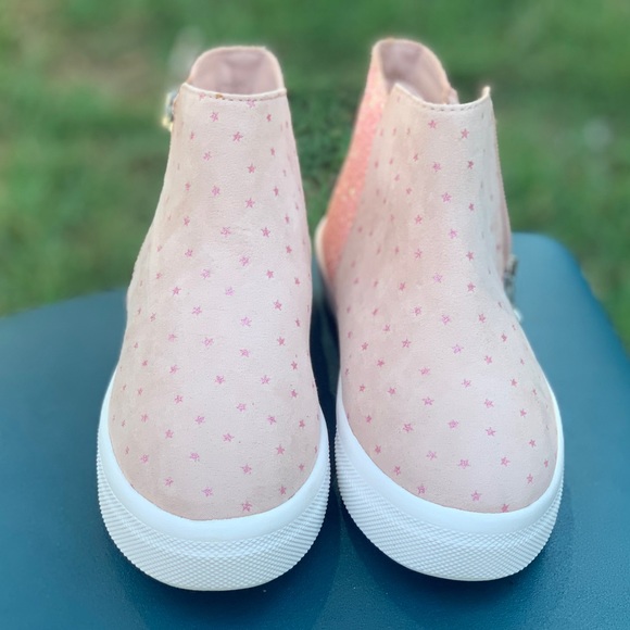 Wonder Nation Polka-Dot Toddler Girls Sneaker New - Picture 8 of 9